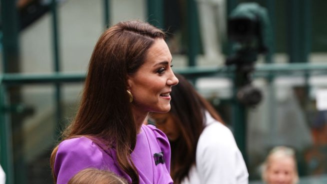 Кейт Мидълтън на турнира Уимбълдън. Снимка: Getty images.