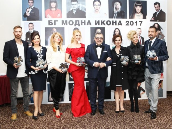 Победителите от конкурса "БГ модна икона" през 2017г. Снимка: Антон Марков / Академия за мода