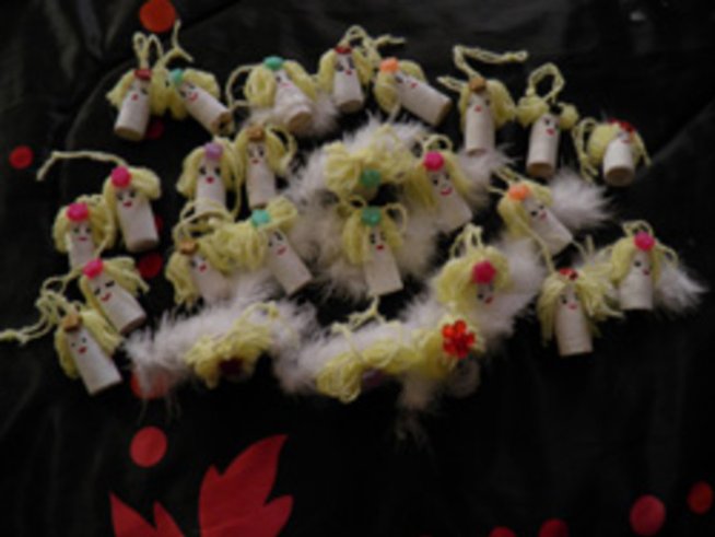 Как да си направим ангелче от коркова тапа?