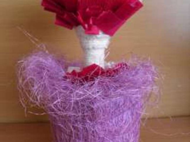 Как да си направим букет от хартия?