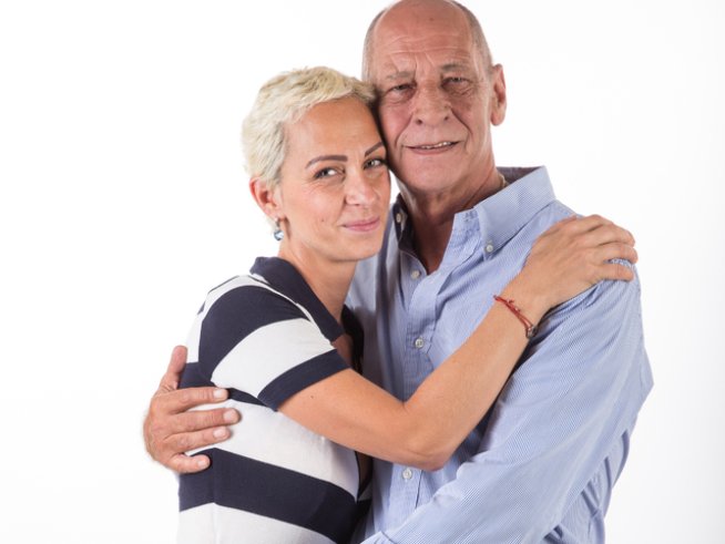 Нана и съпругът й Джонатан. Снимка: Фондация "Една от 8".