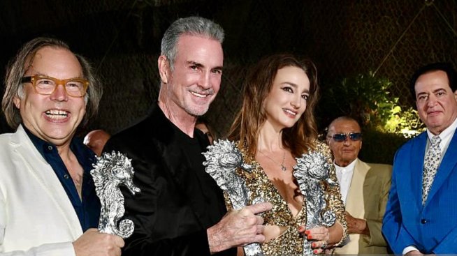 Филмът  "Дяволски игри" с Деси Тенекеджиева и Мики Рурк с благотворително турне из България. Снимка: PR