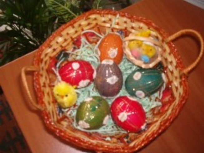 Моята техника за украса на великденски яйца