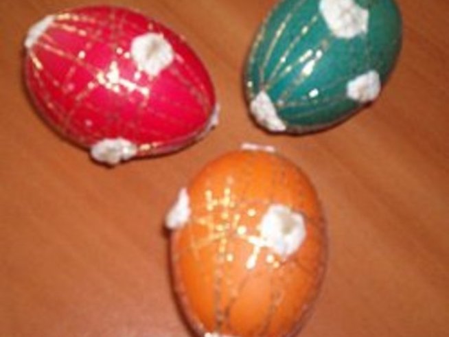 Великденска украса за яйца