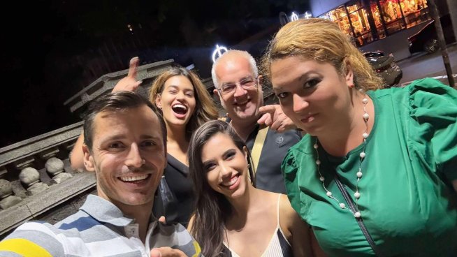 Екипът на „България сутрин“ по Bulgaria ON AIR поля края на тв сезона. Снимка: Bulgaria ON AIR