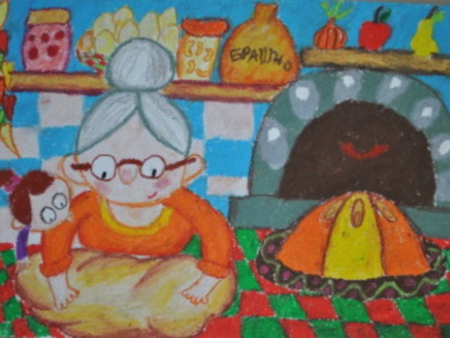 Деца нарисуваха „Рецептите на баба“