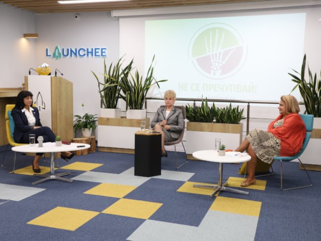 Марта Вачкова и д-р Родина Несторова обединени срещу остеопорозата