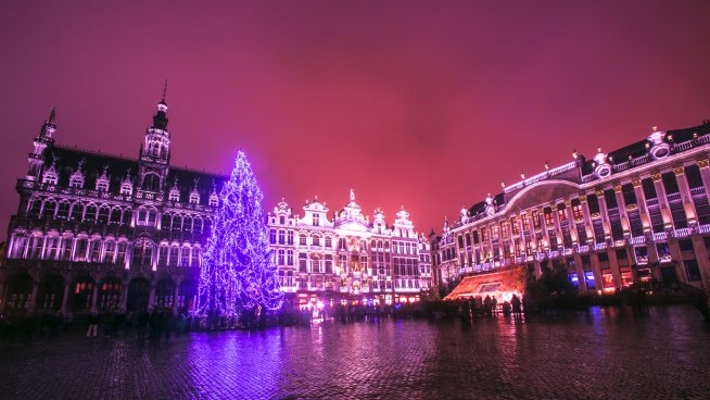 Брюксел е разкошен за разходка преди празниците. Снимка: istock