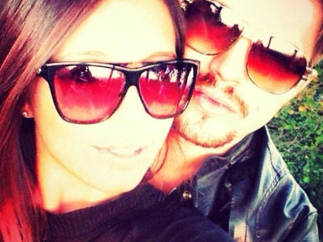 Мика Стоичков и приятелят й Иво Аръков. Снимка: личен Фейсбук профил