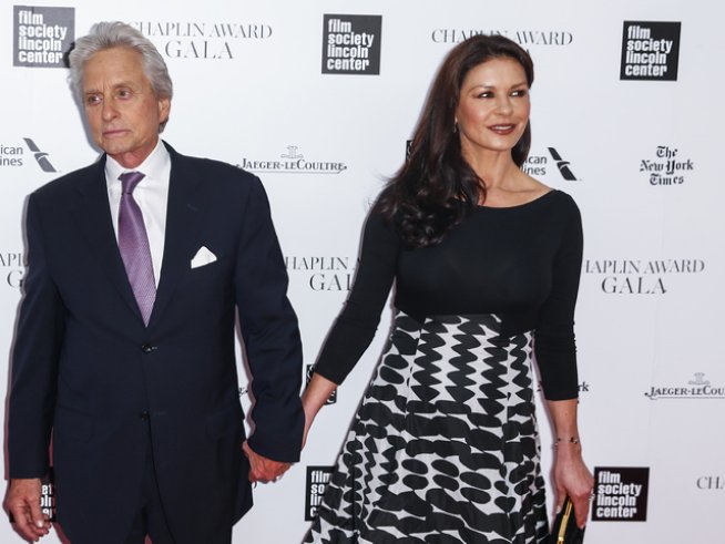 Майкъл Дъглас и Катрин Зита-Джоунс. Снимка: Reuters