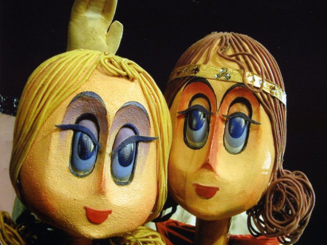 Снимка: Столичен куклен театър, "За граховото зърно и една принцеса"