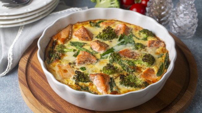 Фритата с пушена риба и копър. Снимка: istock