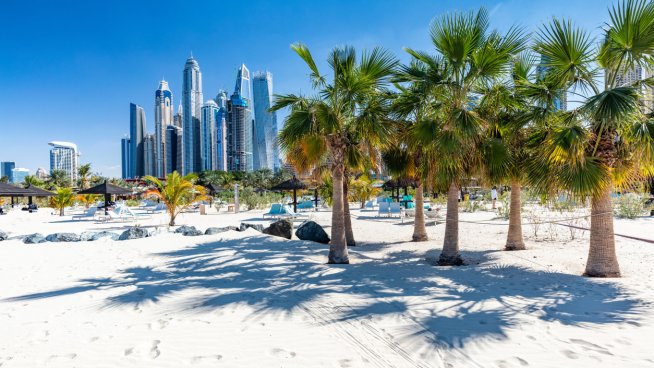 5-те най-добри плажа в емирството. Снимка: istock