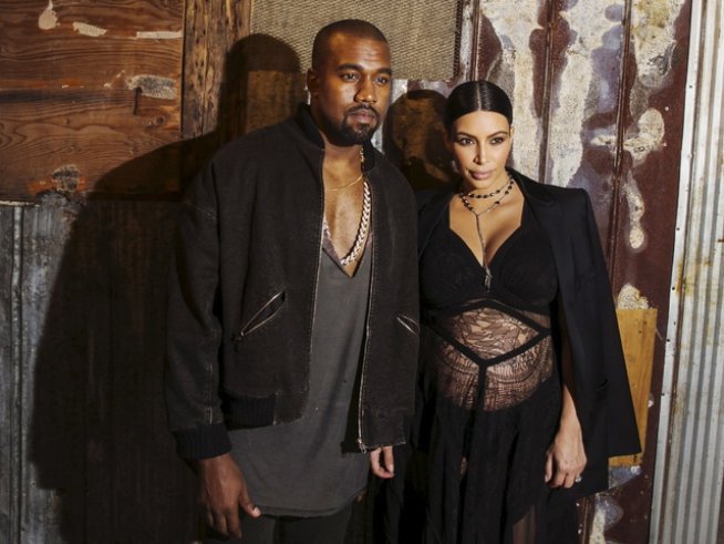 Ким Кардашян и Кание Уест. Снимка: Reuters