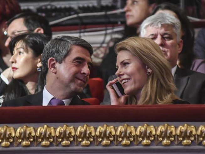 Деси Банова и Росен Плевнелиев. Снимка: Булфото