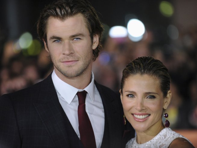 Крис Хемсуърт и Елза Патаки. Снимка: Reuters