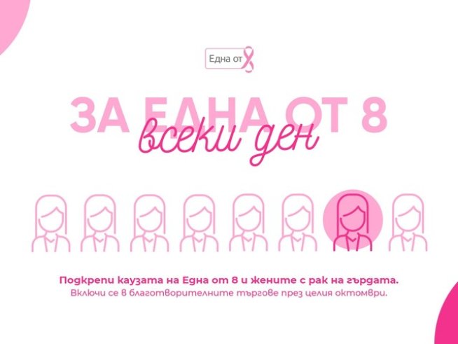 Започна инициативата „За Една от 8 всеки ден“