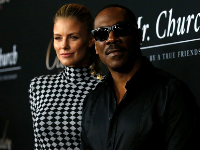 Еди Мърфи и Пейдж Бъчър. Снимка: Reuters