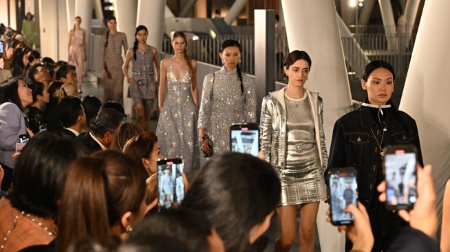 Chanel представи круизната си колекция си за сезон 2024/2025.Снимка: Getty