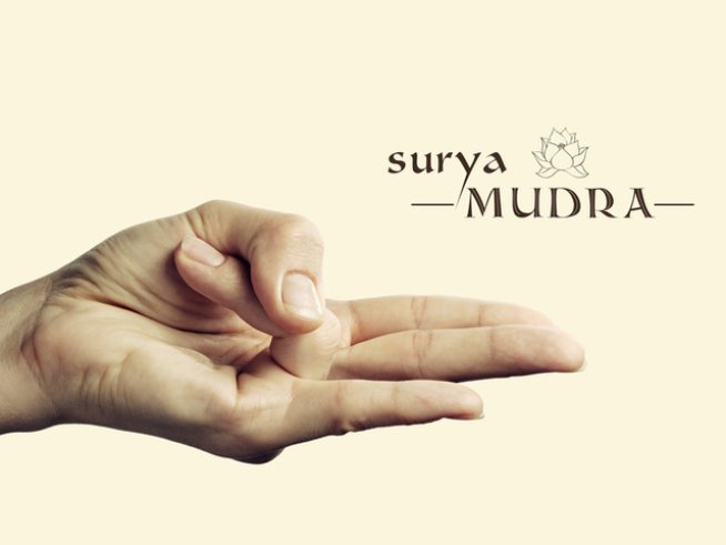 Сурия мудра. снимка: istock
