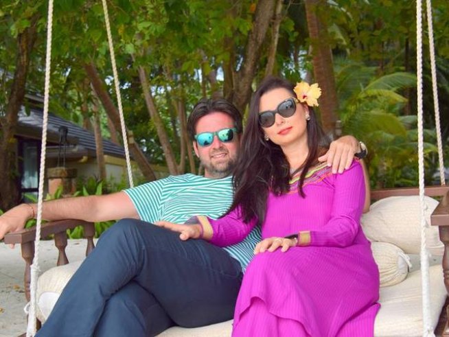 Наталия и Такис. Снимка: Facebook