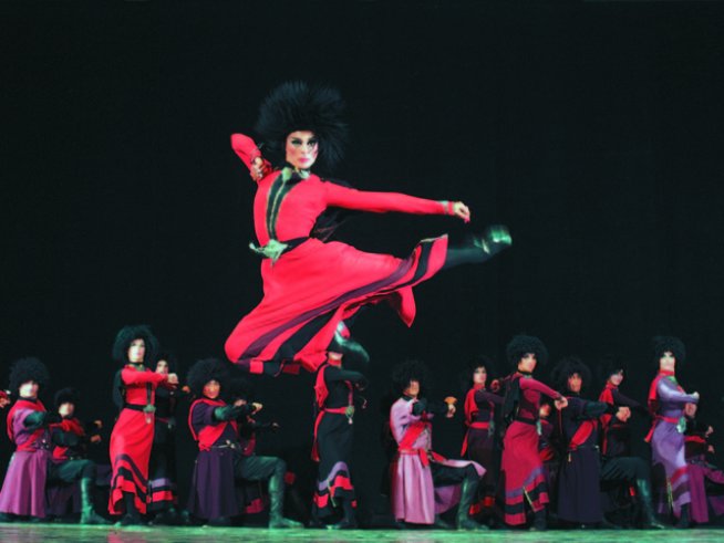 Летящите грузинци са истинска сензация.