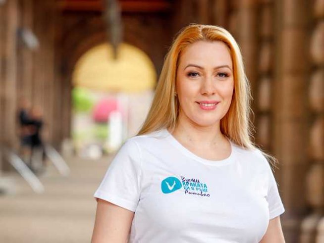 Деси Бакърджиева. Снимка: Кампания „Вземи краката си в ръце активно“.