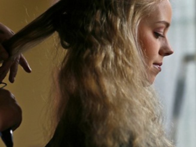 Лесни прически с гел за коса