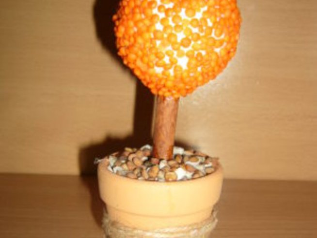 Сувенир - бонсай от леща