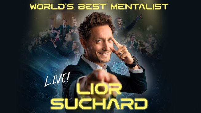 Популярният менталист Lior Suchard се завръща в България. Снимка: Fest Team