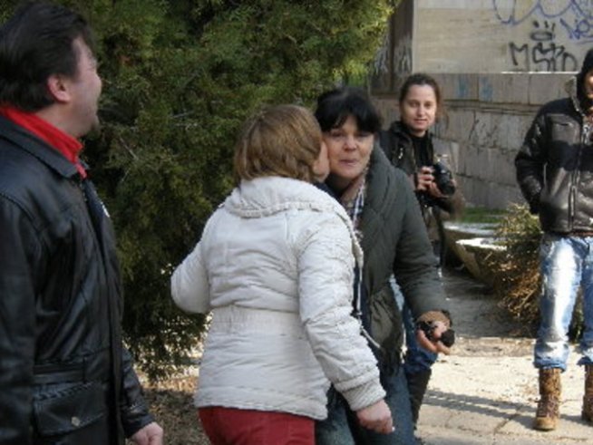 Случи се най-дългата целувка в София