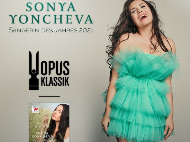 Соня Йончева спечели наградата певица на годината в Европа