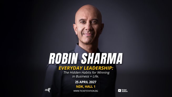 Как мислят великите лидери: Robin Sharma с лекция на живо в София. Снимка: Fest Team