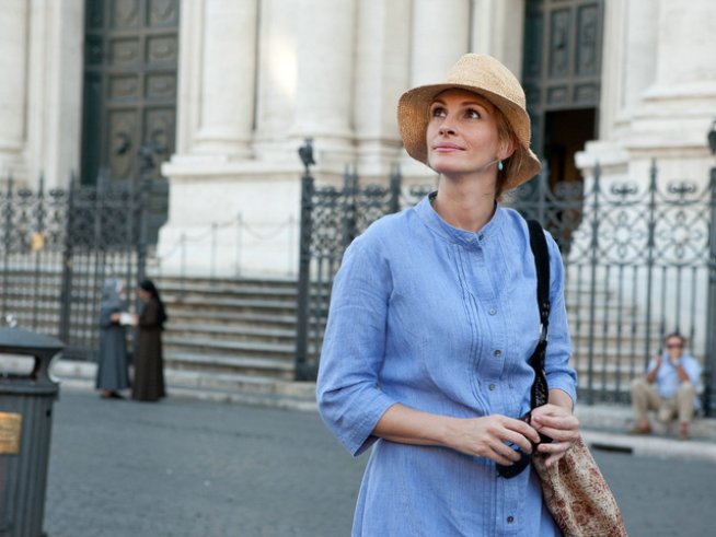 Кадър от филма "Яж, моли се и обичай". Снимка: outnow.ch