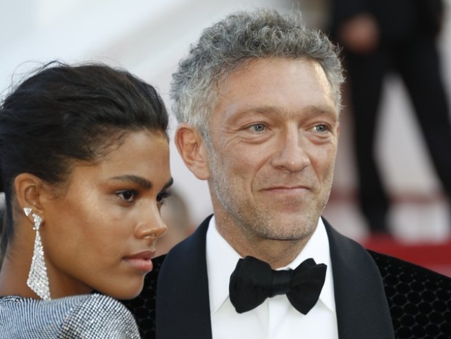 Венсан Касел и Тина Кунаки. Снимка: Reuters