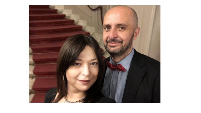 Йордан Славейков и Деница Даринова