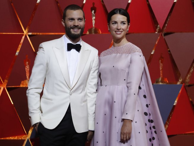  Джейми Дорнан и Амелия Уорнър. снимка: Reuters