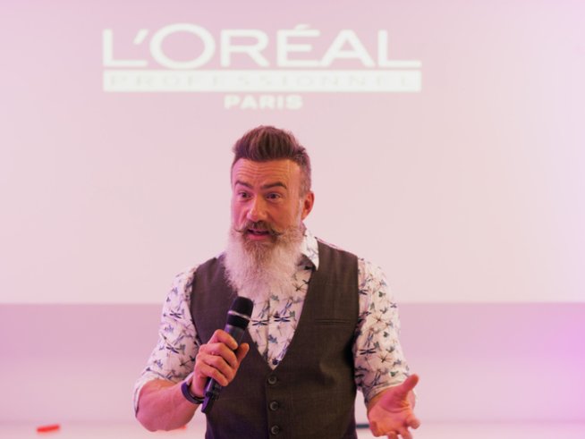 Коафьорът Васил Атанасов. Снимка: L`Oreal