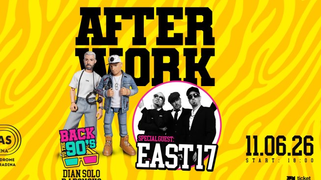 East 17 идват в София за голямо AFTER WORK: Back To The 90&rsquo;s парти с най-големите хитове от края на миналия век. Снимка: Fest Team