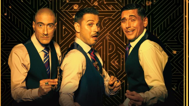 Eдин спектакъл, пълен с ирония и интелектуални провокации. Снимка: Break a Leg.