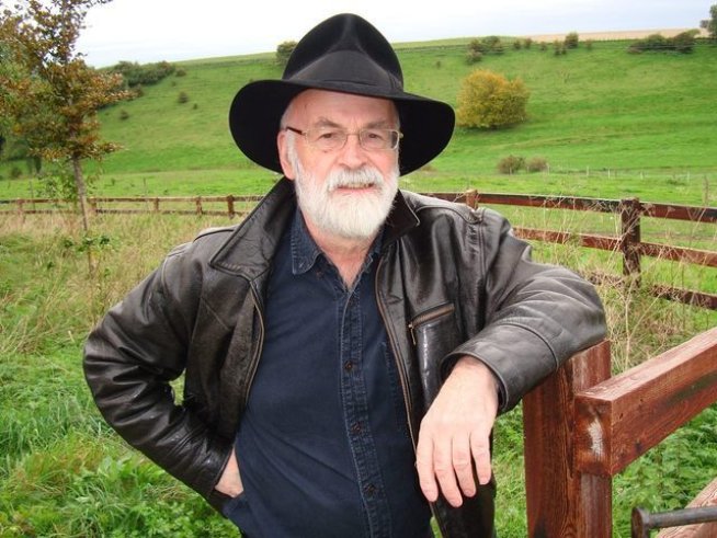 Тери Пратчет. Снимка: facebook Terry Pratchett

