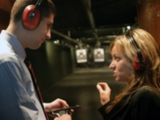 Състезание по стрелба с инструктор Мария Гроздева