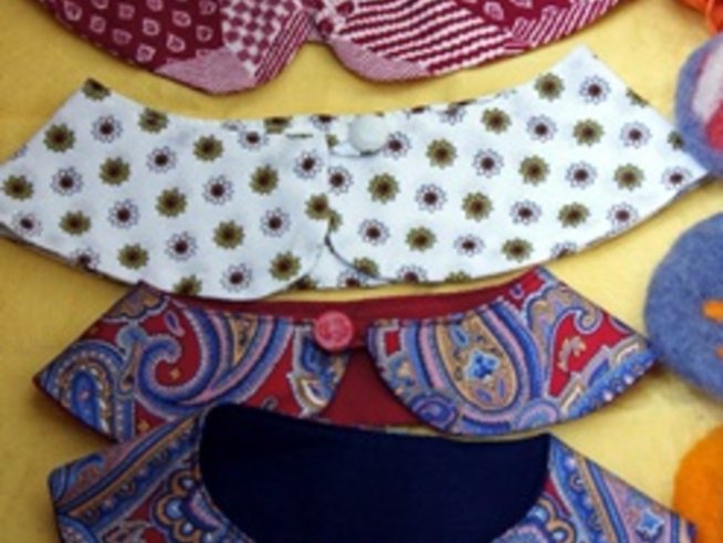 Винтидж подвижна яка като моден акцент