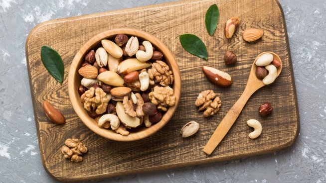 Здравословни ползи от различните видове ядки .Снимка: istock