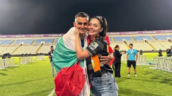 Радост и съпруга ѝ Георги Костадинов. Снимка: Instagram/Joytodorova