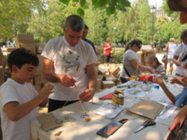 За детската архитектурна работилница на Магдалина Ръжева и Николай Давидков