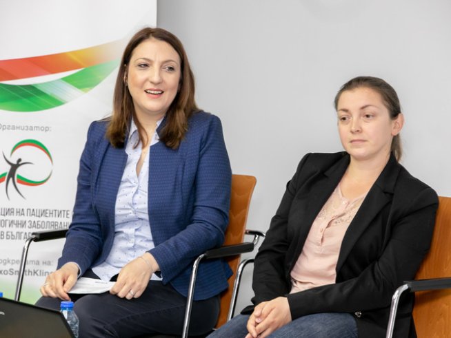 От ляво: Боряна Ботева, Миглена Иванова. 