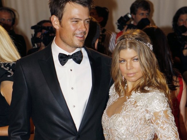 Фърги и Джош. Снимка: Reuters