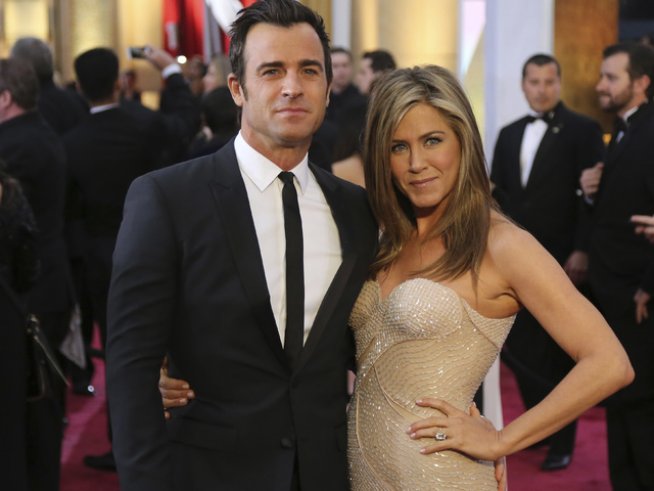 Дженифър Анистън и Джъстин Теру. Снимка: Reuters