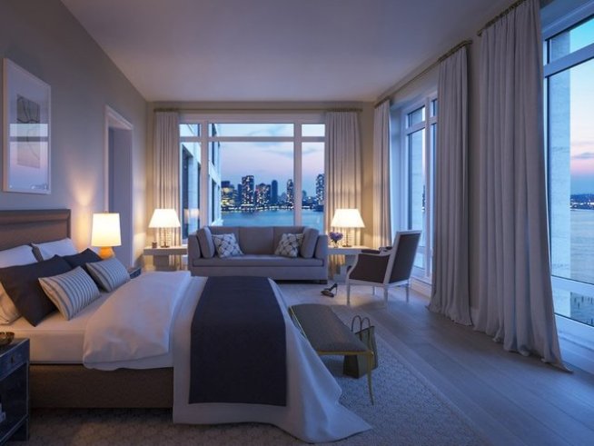 Това е гледката от спалнята на звездното семейство. Снимка: 70vestry.com